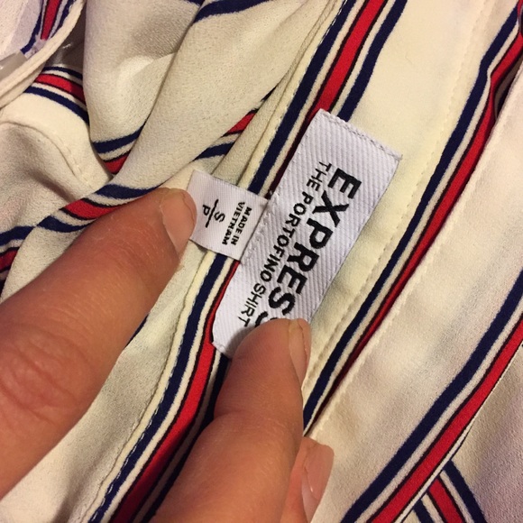 Express striped button down - Picture 5 of 5